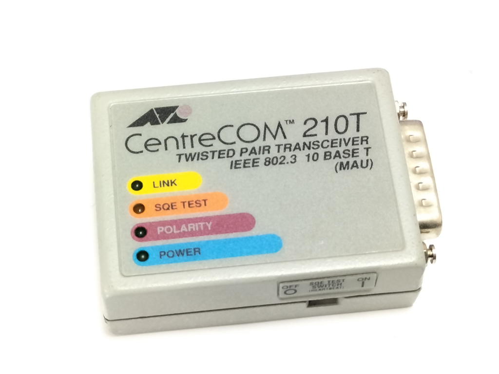 Allied Telesis CentreCOM 210T MAU 10BASE-5変換アダプタ