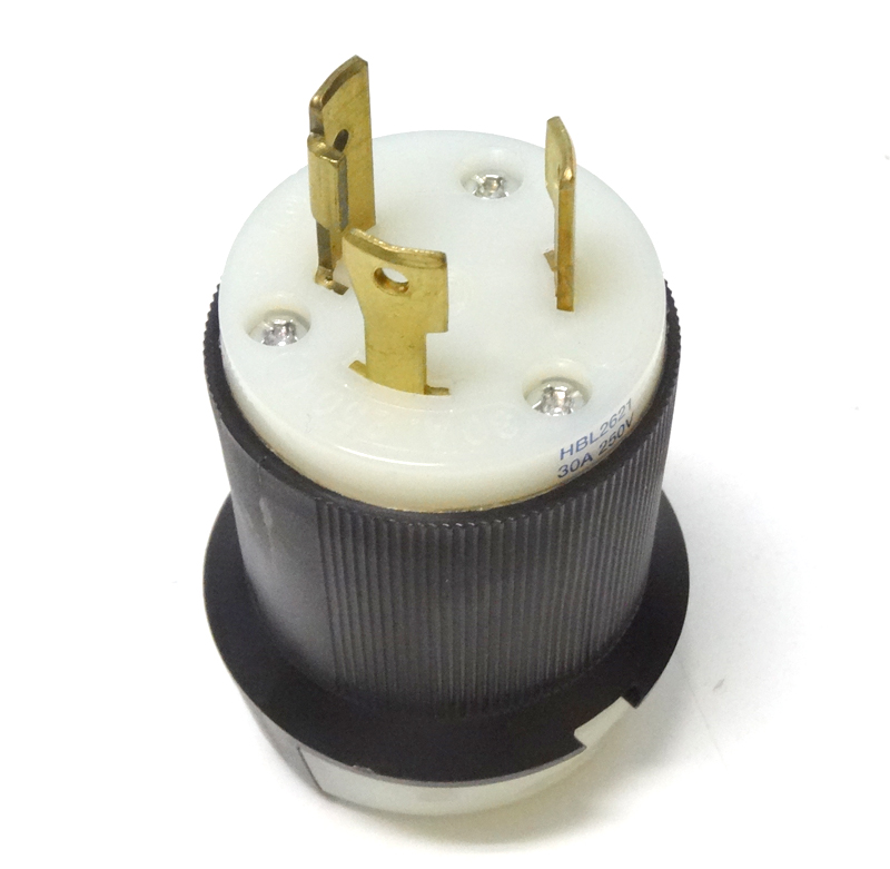 HUBBELL HBL2621 250V 30A L6-30P コンセントプラグ - サーバ HUBBELL HBL2621 250V 30A L6-30P コンセントプラグ - サーバ